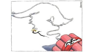 Σκίτσο της Εφ.Συν. [Μ.Κουντούρης 27.07.2024]